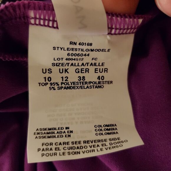 Magicsuit Rita Tiered Slimming Tankini Top sz 10 - Picture 12 of 13